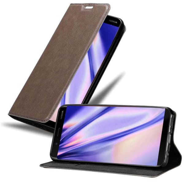 Nokia 8 Sirocco Cover Etui Case () KAFFE BRUN