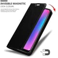 Miniatyrbilde 3 av 7: Lommebokdeksel til Honor 8C Deksel med magnetisk lukking, stativfunksjon og kortlomme