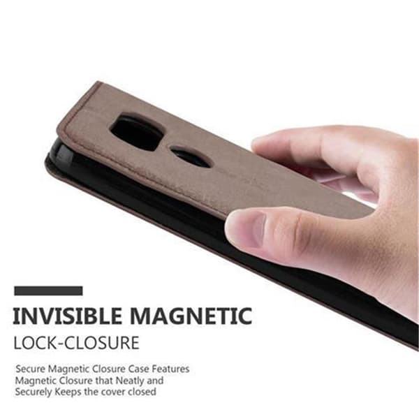 Lommebokdeksel til LG G6 Deksel med magnetisk lukking, stativfunksjon og kortlomme