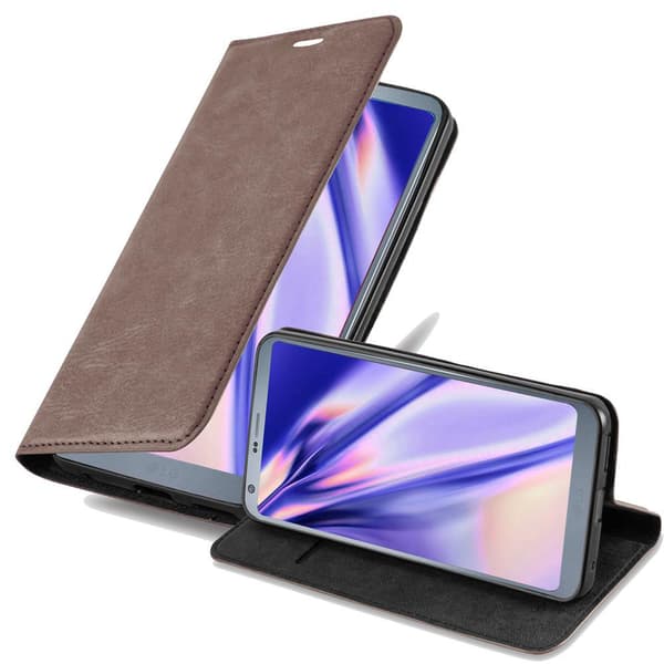 Lommebokdeksel til LG G6 Deksel med magnetisk lukking, stativfunksjon og kortlomme