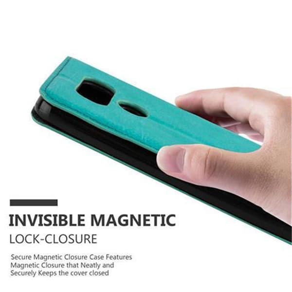Lommebokdeksel til LG G6 Deksel med magnetisk lukking, stativfunksjon og kortlomme