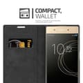 Miniatyrbilde 7 av 7: Lommebokdeksel til Sony Xperia XA1 PLUS Deksel med magnetisk lukking, stativfunksjon og kortlomme
