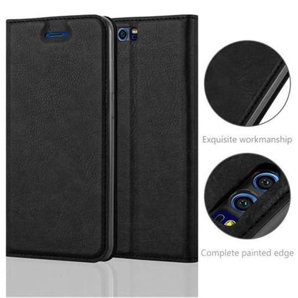 Honor 9 Fodral Skal Plånboksfodral Case med magnetisk stängning, ståfunktion och kortficka