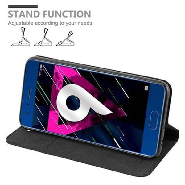 Honor 9 Fodral Skal Plånboksfodral Case med magnetisk stängning, ståfunktion och kortficka