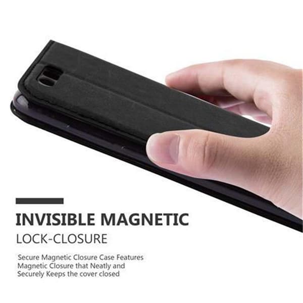 Honor 9 Fodral Skal Plånboksfodral Case med magnetisk stängning, ståfunktion och kortficka