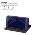 Miniatyrbild 4 av 7: Honor 8 / 8 PREMIUM Fodral Skal Plånboksfodral Case med magnetisk stängning, ståfunktion och kortficka