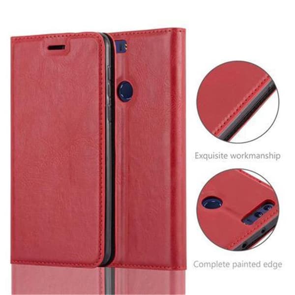 Honor 8 / 8 PREMIUM Fodral Skal Plånboksfodral Case med magnetisk stängning, ståfunktion och kortficka