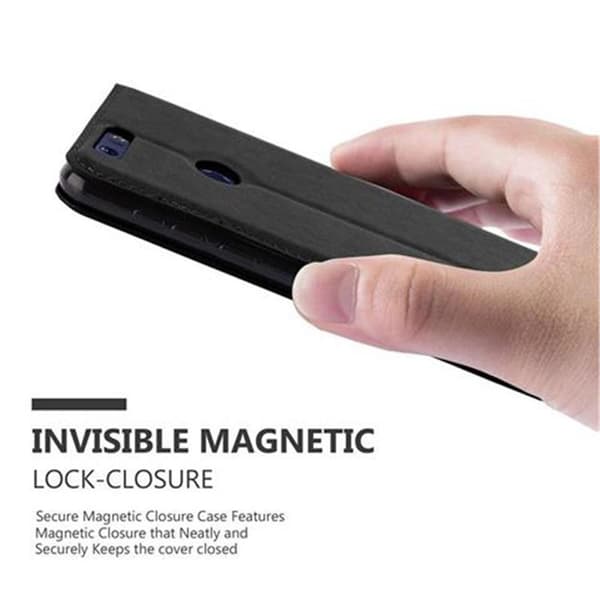 Honor 8 / 8 PREMIUM Fodral Skal Plånboksfodral Case med magnetisk stängning, ståfunktion och kortficka