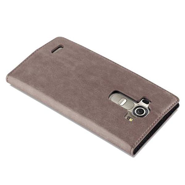 Lommebokdeksel til LG G4 / G4 PLUS Deksel med magnetisk lukking, stativfunksjon og kortlomme
