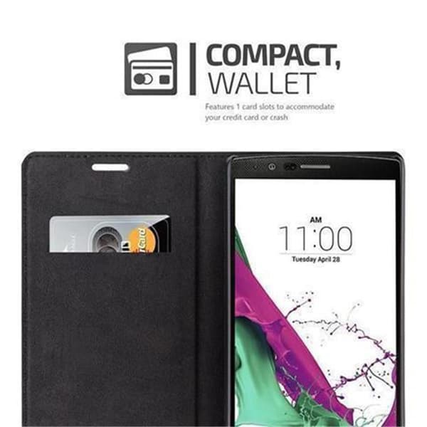 LG G4 / G4 PLUS Suojakotelo Suojakuori Lompakkokotelo Matkapuhelinkotelo jossa magneettisuljenta, jalusta-toiminto ja korttitasku
