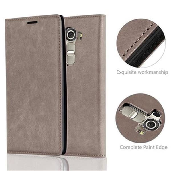 LG G4 / G4 PLUS Suojakotelo Suojakuori Lompakkokotelo Matkapuhelinkotelo jossa magneettisuljenta, jalusta-toiminto ja korttitasku