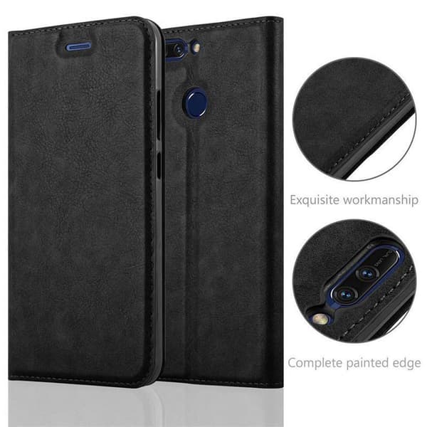Lommebokdeksel til Honor 8 PRO Deksel med magnetisk lukking, stativfunksjon og kortlomme