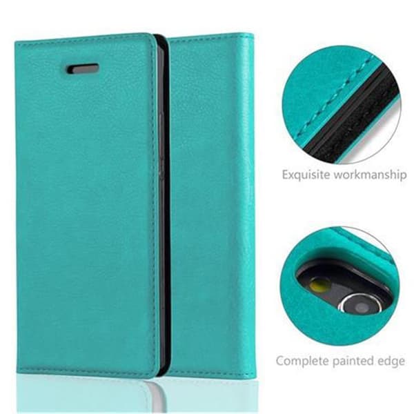 Huawei ASCEND P7 Fodral Skal Plånboksfodral Case med magnetisk stängning, ståfunktion och kortficka