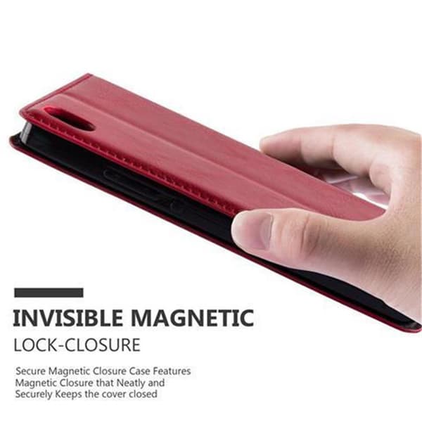 Huawei ASCEND P7 Fodral Skal Plånboksfodral Case med magnetisk stängning, ståfunktion och kortficka