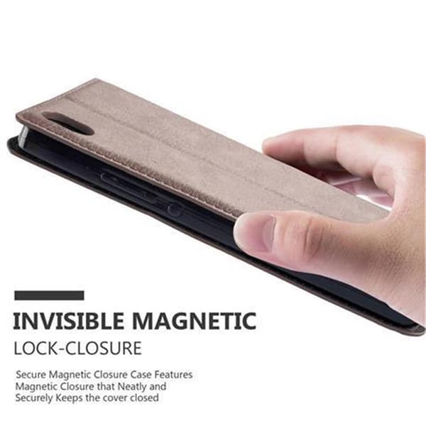 Huawei ASCEND P7 Fodral Skal Plånboksfodral Case med magnetisk stängning, ståfunktion och kortficka