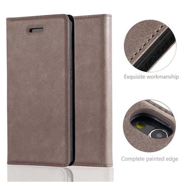 Huawei ASCEND P7 Fodral Skal Plånboksfodral Case med magnetisk stängning, ståfunktion och kortficka