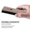 Pikkukuva 2 / 6: Nokia Lumia 925 Suojakotelo Suojakuori Lompakkokotelo Matkapuhelinkotelo jossa magneettisuljenta, jalusta-toiminto ja korttitasku