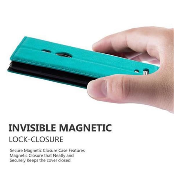 Nokia Lumia 925 Suojakotelo Suojakuori Lompakkokotelo Matkapuhelinkotelo jossa magneettisuljenta, jalusta-toiminto ja korttitasku