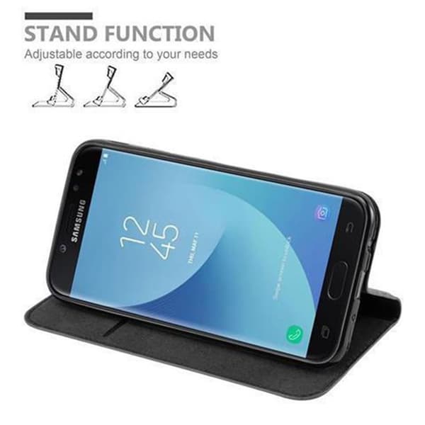 Samsung Galaxy J7 2017 Suojakotelo Suojakuori Lompakkokotelo Matkapuhelinkotelo jossa magneettisuljenta, jalusta-toiminto ja korttitasku