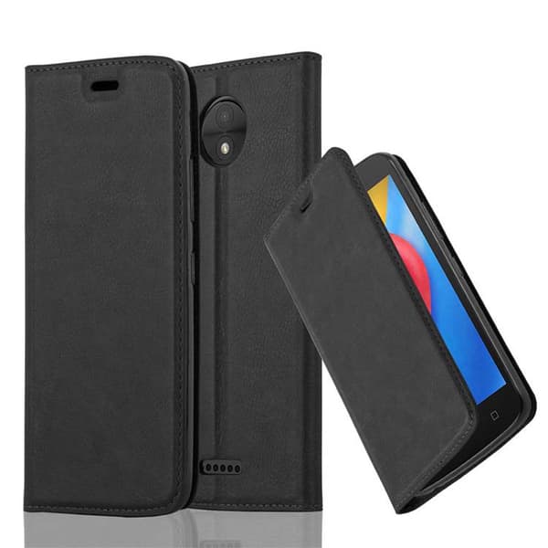 Motorola MOTO C Fodral Skal Plånboksfodral Case med magnetisk stängning, ståfunktion och kortficka