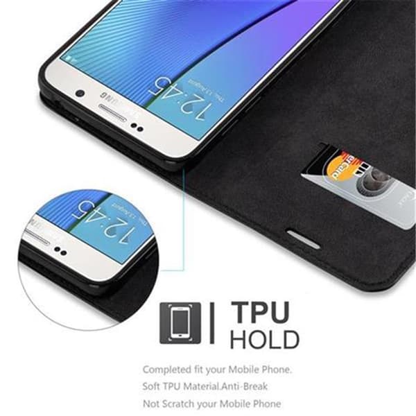 Samsung Galaxy NOTE 5 Fodral Skal Plånboksfodral Case med magnetisk stängning, ståfunktion och kortficka