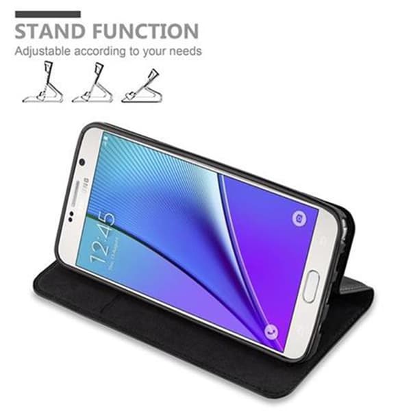 Samsung Galaxy NOTE 5 Fodral Skal Plånboksfodral Case med magnetisk stängning, ståfunktion och kortficka