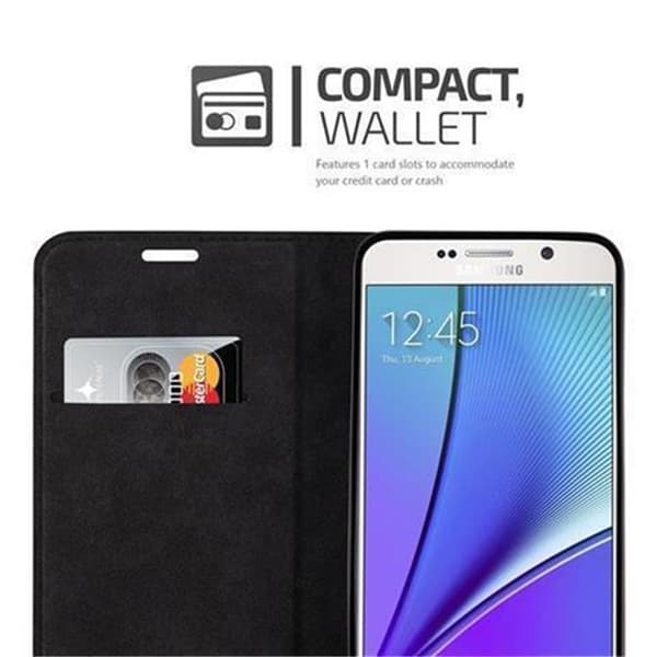 Samsung Galaxy NOTE 5 Fodral Skal Plånboksfodral Case med magnetisk stängning, ståfunktion och kortficka