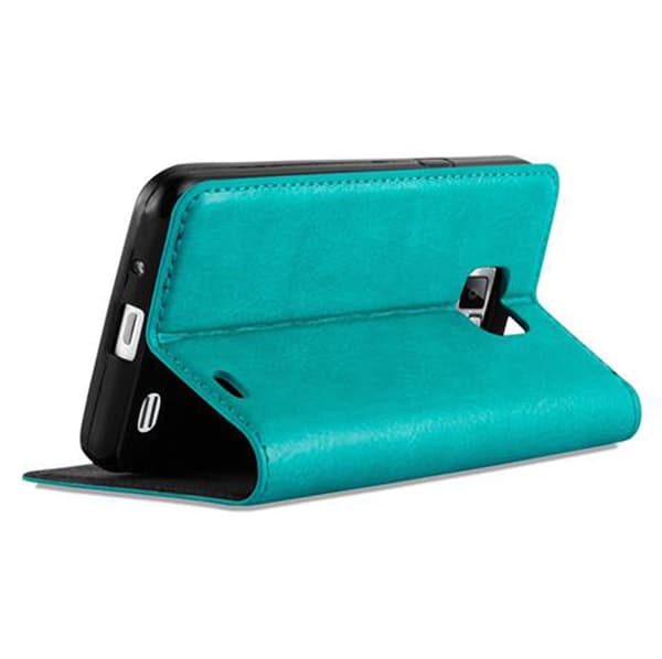Samsung Galaxy S2 / S2 PLUS Fodral Skal Plånboksfodral Case med magnetisk stängning, ståfunktion och kortficka