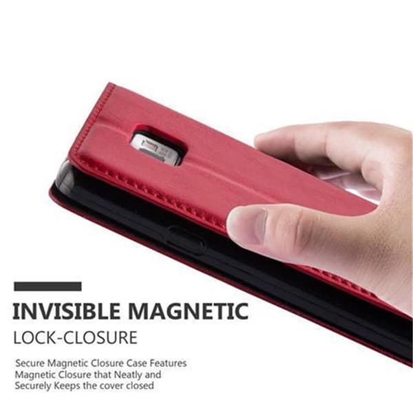 Samsung Galaxy S2 / S2 PLUS Suojakotelo Suojakuori Lompakkokotelo Matkapuhelinkotelo jossa magneettisuljenta, jalusta-toiminto ja korttitasku