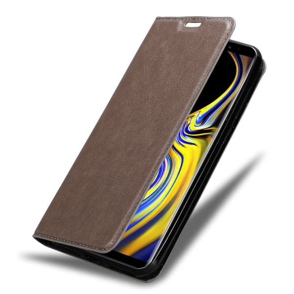 Lommebokdeksel til Samsung Galaxy NOTE 9 Deksel med magnetisk lukking, stativfunksjon og kortlomme