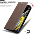 Miniatyrbild 5 av 8: Samsung Galaxy NOTE 9 Fodral Skal Plånboksfodral Case med magnetisk stängning, ståfunktion och kortficka