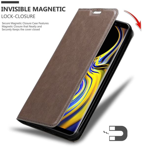 Samsung Galaxy NOTE 9 Fodral Skal Plånboksfodral Case med magnetisk stängning, ståfunktion och kortficka