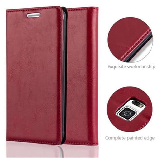 Samsung Galaxy ALPHA Fodral Skal Plånboksfodral Case med magnetisk stängning, ståfunktion och kortficka