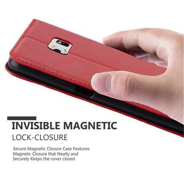 Samsung Galaxy S6 EDGE PLUS Fodral Skal Plånboksfodral Case med magnetisk stängning, ståfunktion och kortficka