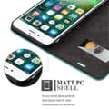 Miniatyrbild 4 av 6: iPhone 7 PLUS / 7S PLUS / 8 PLUS Fodral Skal Plånboksfodral Case med magnetisk stängning, ståfunktion och kortficka