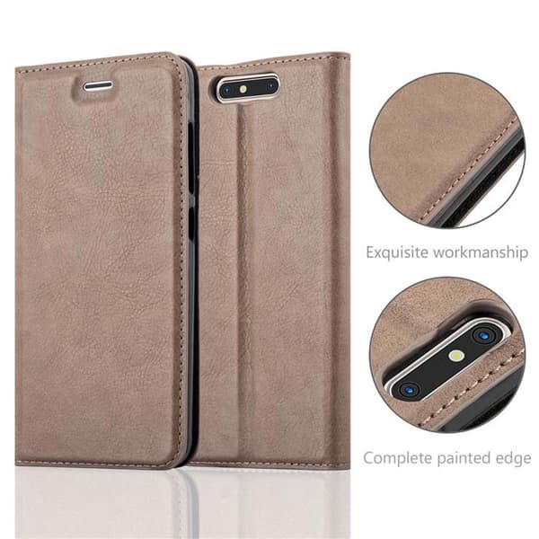 ZTE Blade V8 Fodral Skal Plånboksfodral Case med magnetisk stängning, ståfunktion och kortficka