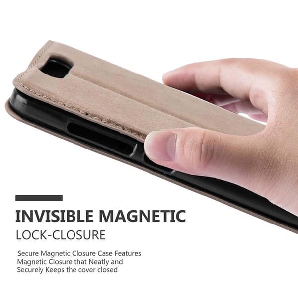 ZTE Blade V8 Fodral Skal Plånboksfodral Case med magnetisk stängning, ståfunktion och kortficka