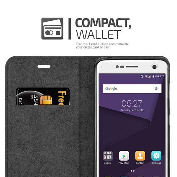 ZTE Blade V8 Fodral Skal Plånboksfodral Case med magnetisk stängning, ståfunktion och kortficka