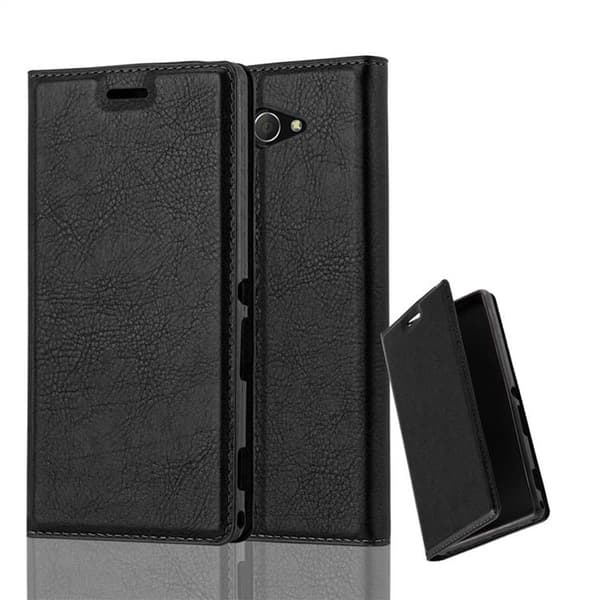 Sony Xperia M2 / M2 AQUA Fodral Skal Plånboksfodral Case med magnetisk stängning, ståfunktion och kortficka