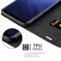 Miniatyrbilde 4 av 7: Lommebokdeksel til Samsung Galaxy S9 PLUS Deksel med magnetisk lukking, stativfunksjon og kortlomme