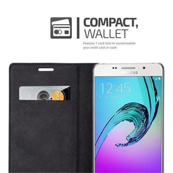 Lommebokdeksel til Samsung Galaxy A5 2016 Deksel med magnetisk lukking, stativfunksjon og kortlomme