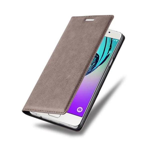 Lommebokdeksel til Samsung Galaxy A5 2016 Deksel med magnetisk lukking, stativfunksjon og kortlomme