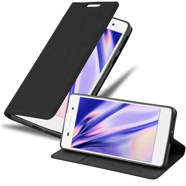 Sony Xperia E5 Suojakotelo Suojakuori Lompakkokotelo Matkapuhelinkotelo jossa magneettisuljenta, jalusta-toiminto ja korttitasku