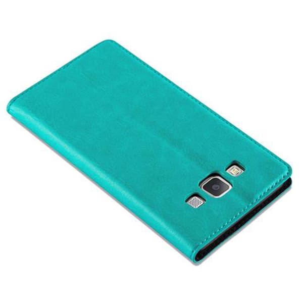 Samsung Galaxy A5 2015 Suojakotelo Suojakuori Lompakkokotelo Matkapuhelinkotelo jossa magneettisuljenta, jalusta-toiminto ja korttitasku