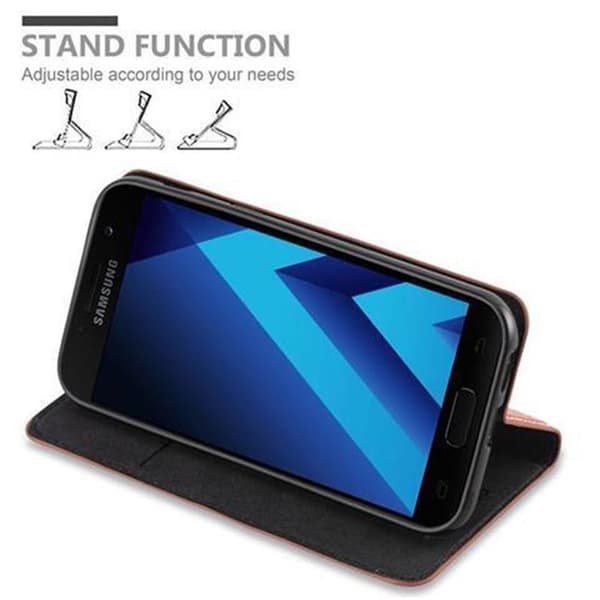 Samsung Galaxy A5 2017 Fodral Skal Plånboksfodral Case med magnetisk stängning, ståfunktion och kortficka