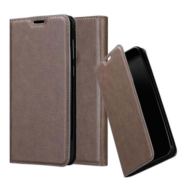 Samsung Galaxy A6s Cover Etui Case () KAFFE BRUN