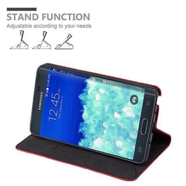 Samsung Galaxy NOTE EDGE Fodral Skal Plånboksfodral Case med magnetisk stängning, ståfunktion och kortficka