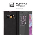 Miniatyrbilde 7 av 7: Lommebokdeksel til Sony Xperia XA Deksel med magnetisk lukking, stativfunksjon og kortlomme