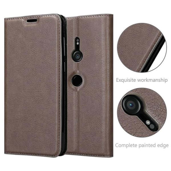 Sony Xperia XZ3 Suojakotelo Suojakuori Lompakkokotelo Matkapuhelinkotelo jossa magneettisuljenta, jalusta-toiminto ja korttitasku