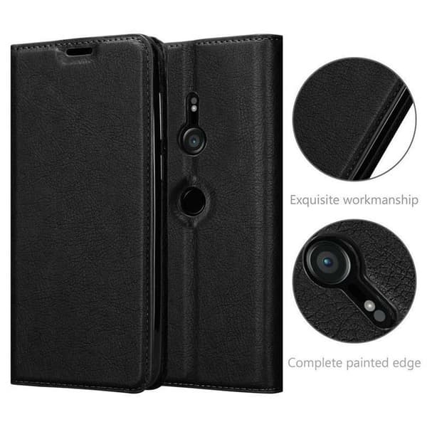Sony Xperia XZ3 Suojakotelo Suojakuori Lompakkokotelo Matkapuhelinkotelo jossa magneettisuljenta, jalusta-toiminto ja korttitasku